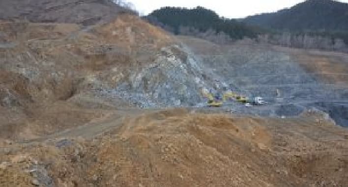 鉱山・採掘　砕石工事